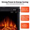 Edendirect 22.4'' Ventless Electric Fireplace Insert, Remote Control, Adjustable Led Flame Brightness M225C - alternate 4